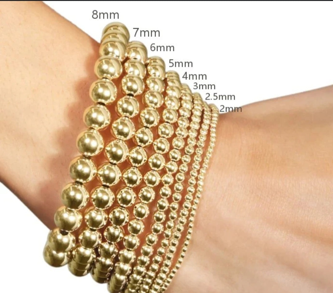 Classic Gold 4mm Bracelet